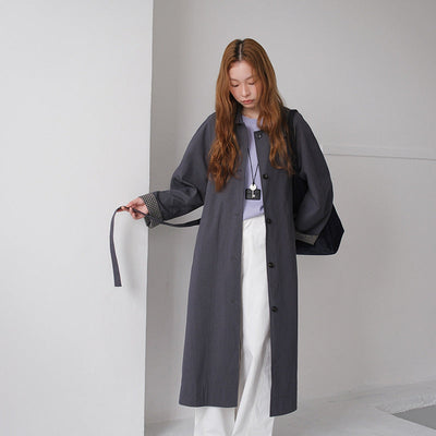 belted trench coat