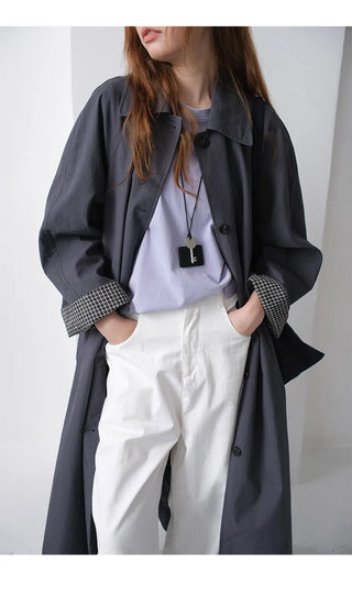 belted trench coat