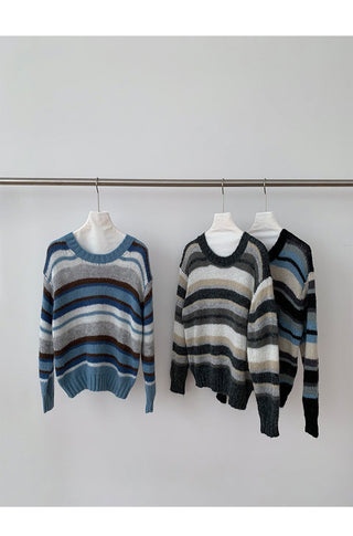 vintage stripe sweater