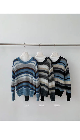 vintage stripe sweater