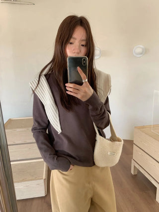 half turtleneck sweater