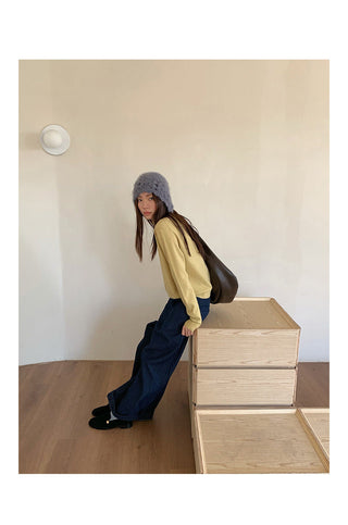 half turtleneck sweater