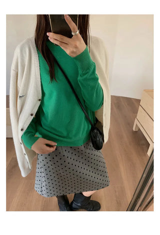 half turtleneck sweater