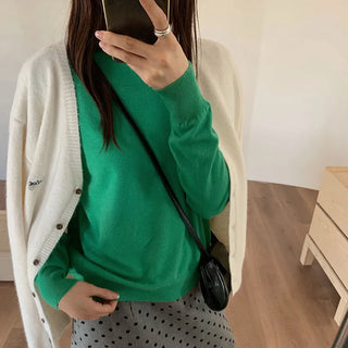 half turtleneck sweater