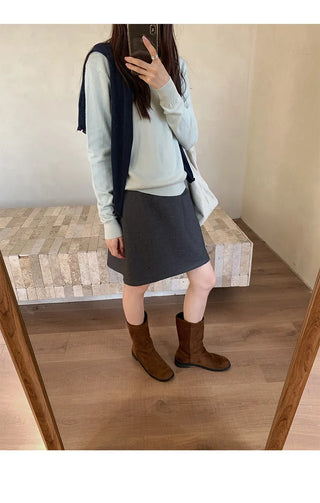 half turtleneck sweater