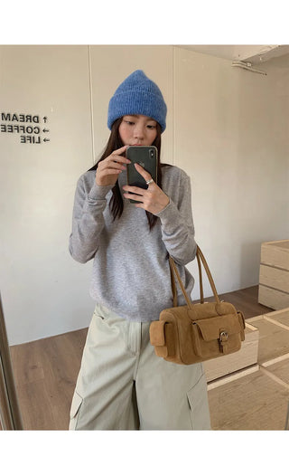 half turtleneck sweater