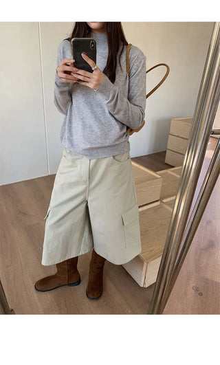 half turtleneck sweater