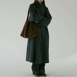 profile trench coat