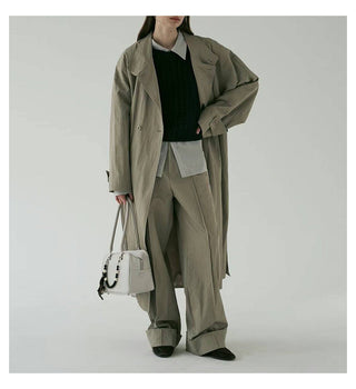 profile trench coat