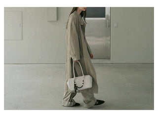 profile trench coat