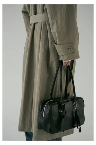 profile trench coat