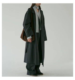 profile trench coat