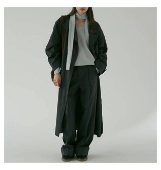 profile trench coat