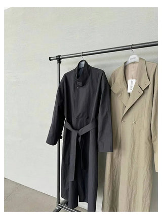 profile trench coat