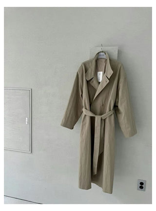 profile trench coat