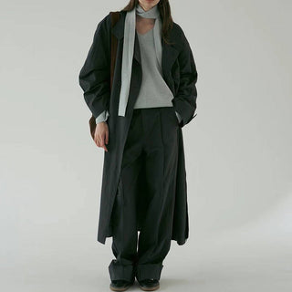 profile trench coat