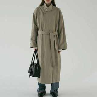 profile trench coat