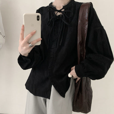 lace stand collar