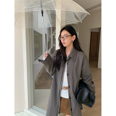 long trench coat