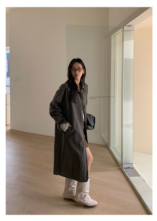 long trench coat