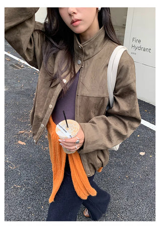 suede motorcycle jacket