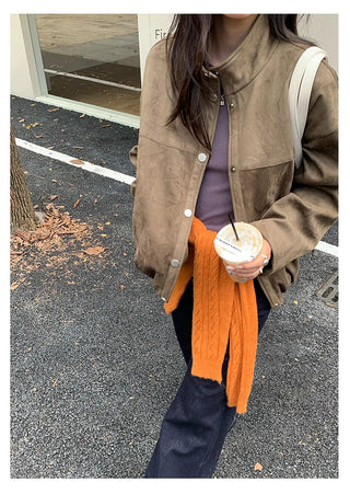 suede motorcycle jacket