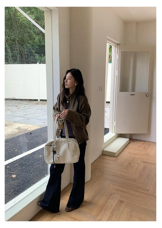 suede motorcycle jacket