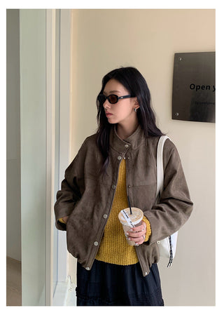 suede motorcycle jacket