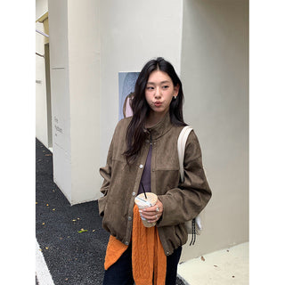 suede motorcycle jacket