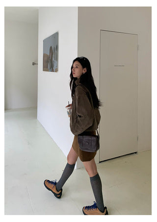 suede motorcycle jacket