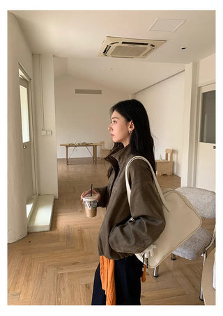 suede motorcycle jacket