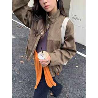 suede motorcycle jacket