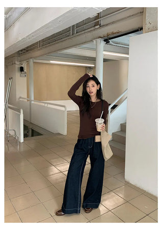 flower embroidered tee