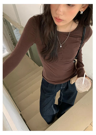 flower embroidered tee