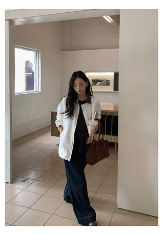 flower embroidered tee