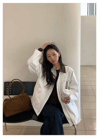 flower embroidered tee