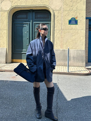 suede tassel jacket