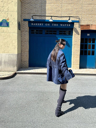 suede tassel jacket