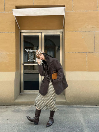 suede tassel jacket