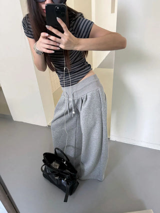 contrast cashmere stripes