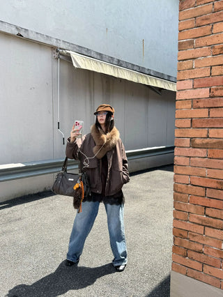 vintage padded jacket