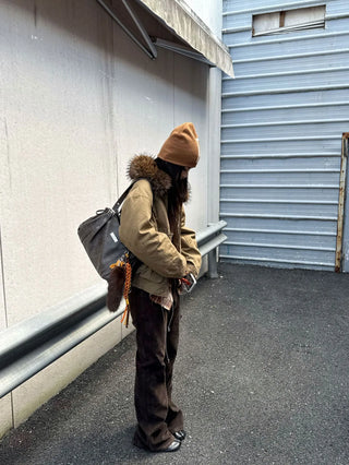 fur collar jacket