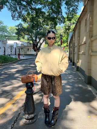 double zipper coat