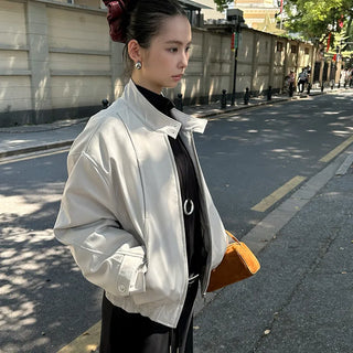double zipper coat