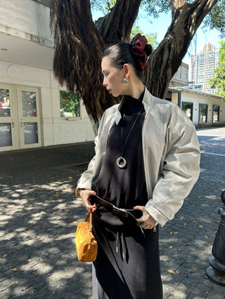double zipper coat