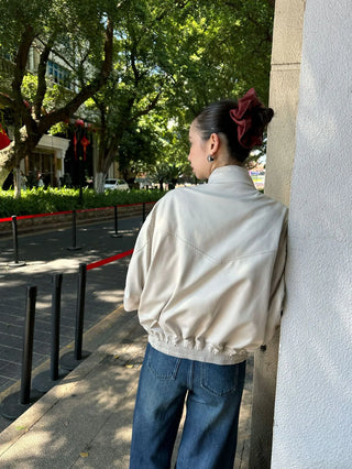 double zipper coat