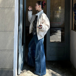 double zipper coat