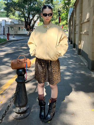 double zipper coat