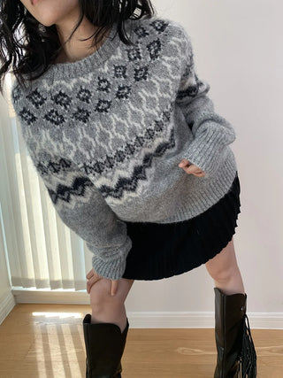 fair isle sweater