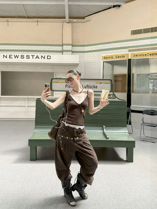 lace V-neck camisole